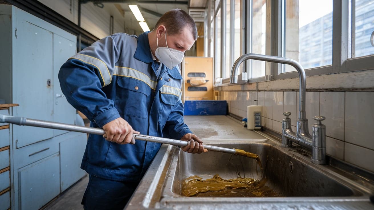 How To Unclog Grease In Kitchen Sink​ 